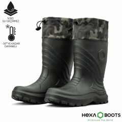 Hexa Boots Ultra Hafif EVA Uzun Konçlu Avcı Çizmesi