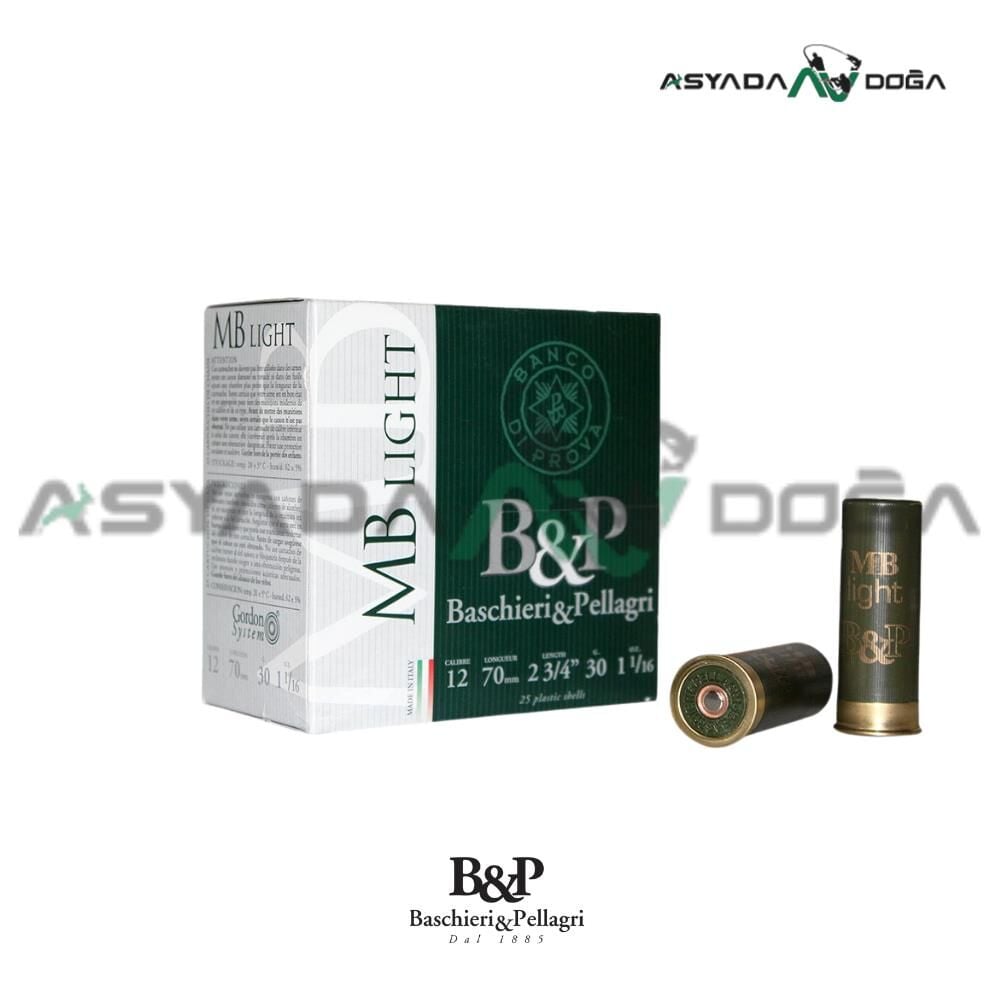 B&P 12 CAL 30 GR MB LIGHT AV FİŞEĞİ