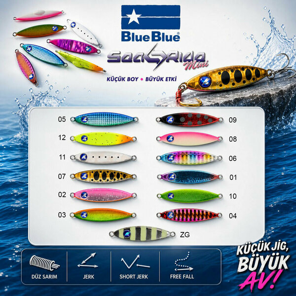 BlueBlue Searide Mini 6 Gr Jig Yem