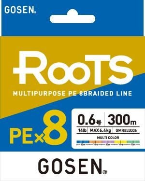GOSEN Roots 8X Multicolor İp Misina