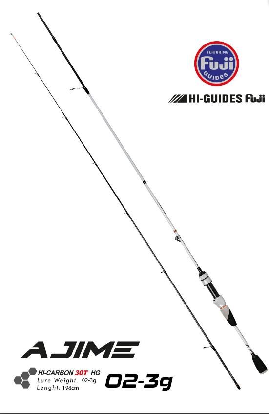 Fujin Ajime FAJ-662ULL 1.98 Mt 0.2-3 Gr Olta Kamışı