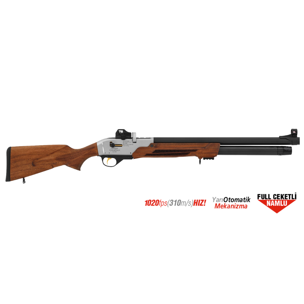 HATSAN Galatian V Auto Ahşap Yarı Otomatik PCP Havalı Tüfek