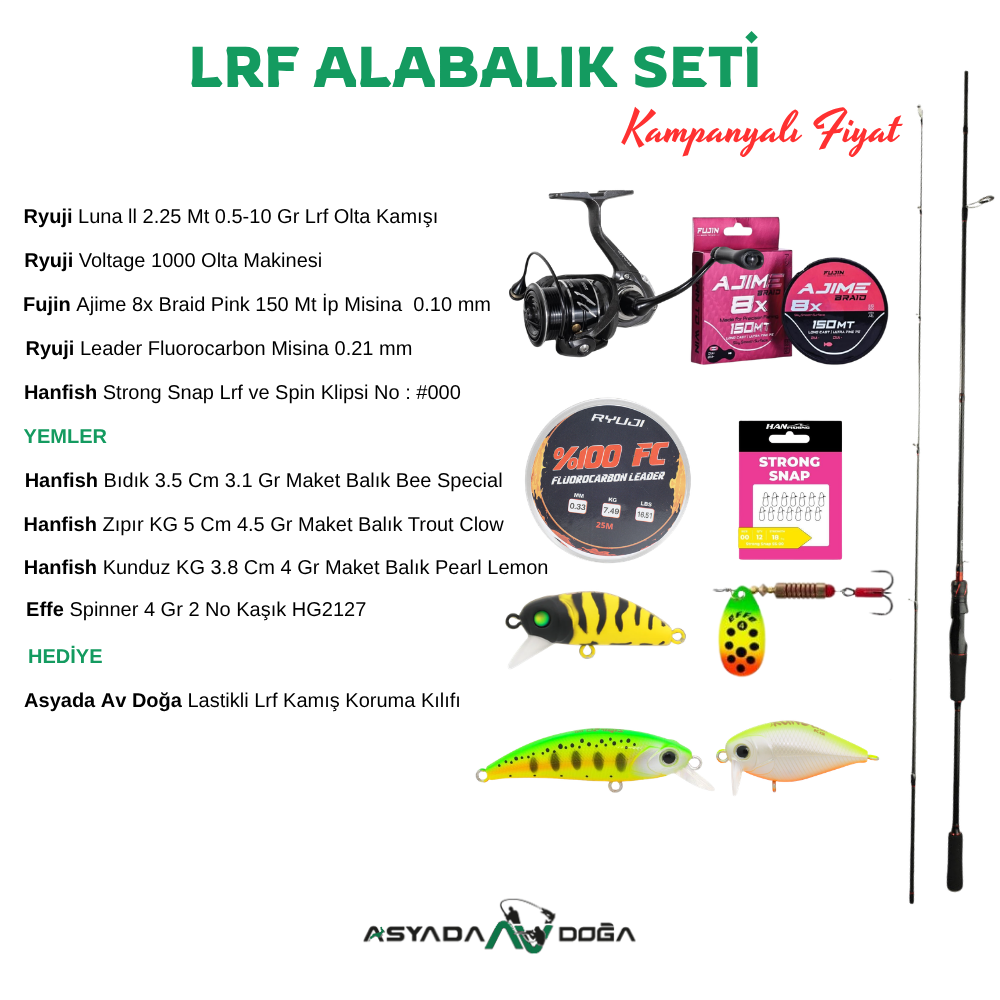 Alabalık Lrf Olta Seti