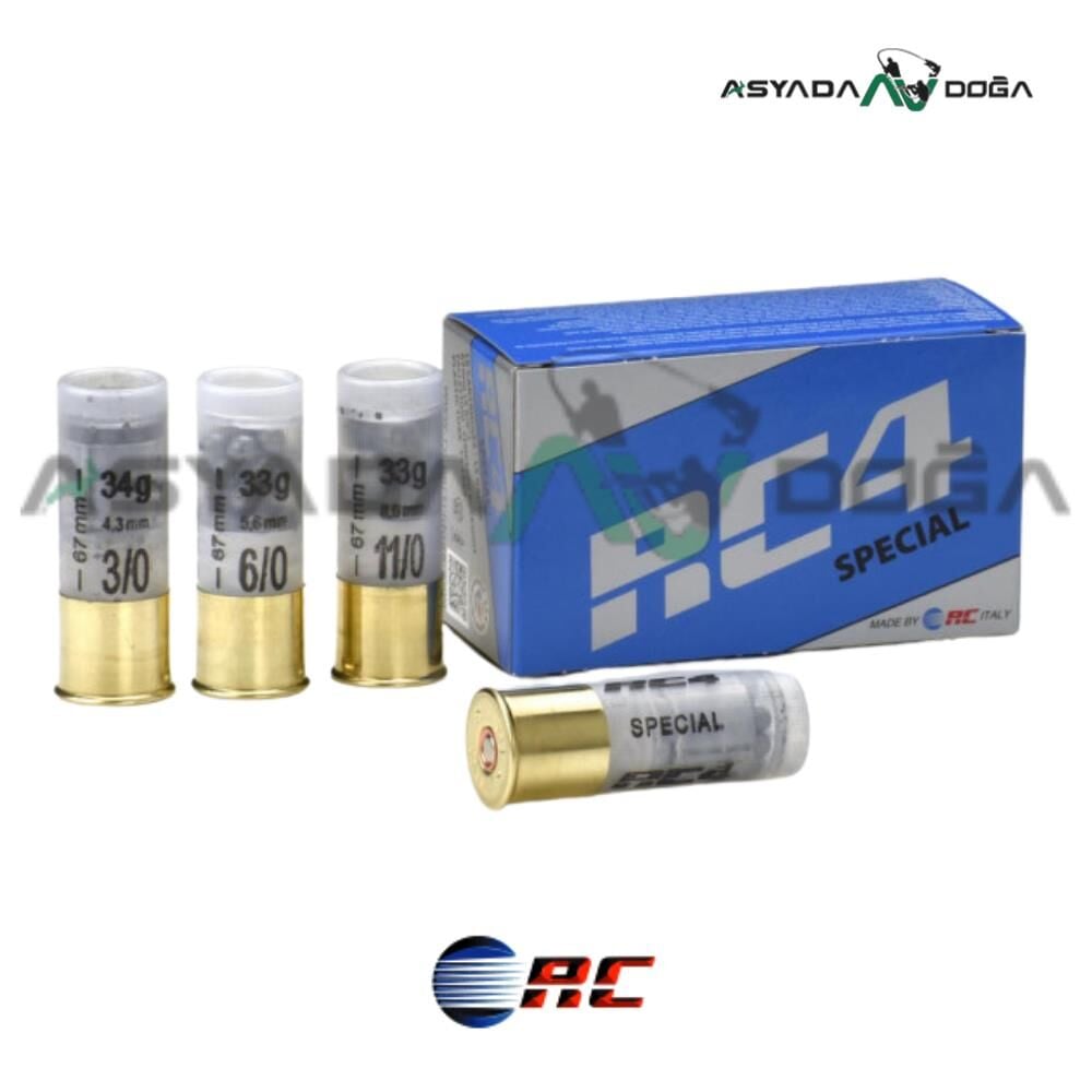 RC4 12 CAL SPECIAL PALLETTONI ŞEVROTİN AV FİŞEĞİ