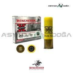 WINCHESTER USA 20 CAL X20RSM5 SUPER X RIFLED SLUG HOLLOW POINT TEK KURŞUN AV FİŞEĞİ