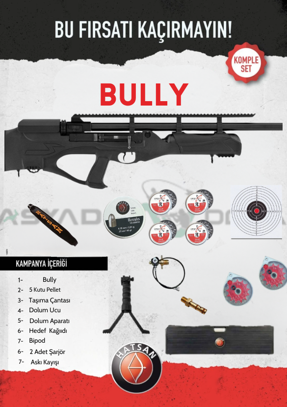 HATSAN Hercules Bully QE PCP Havalı Tüfek