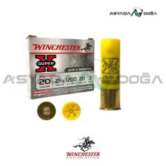 WINCHESTER USA 20 CAL XB203 SUPER X BUCKSHOT 20 PELLETS ŞEVROTİN AV FİŞEĞİ
