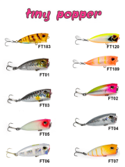 Fujin Tiny Popper 4 Cm 3 Gr Maket Balık