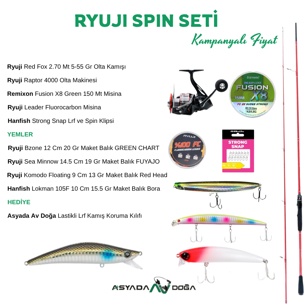 Ryuji Spin Olta Seti