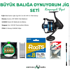 Büyük Balığa Oynuyorum Jig Seti