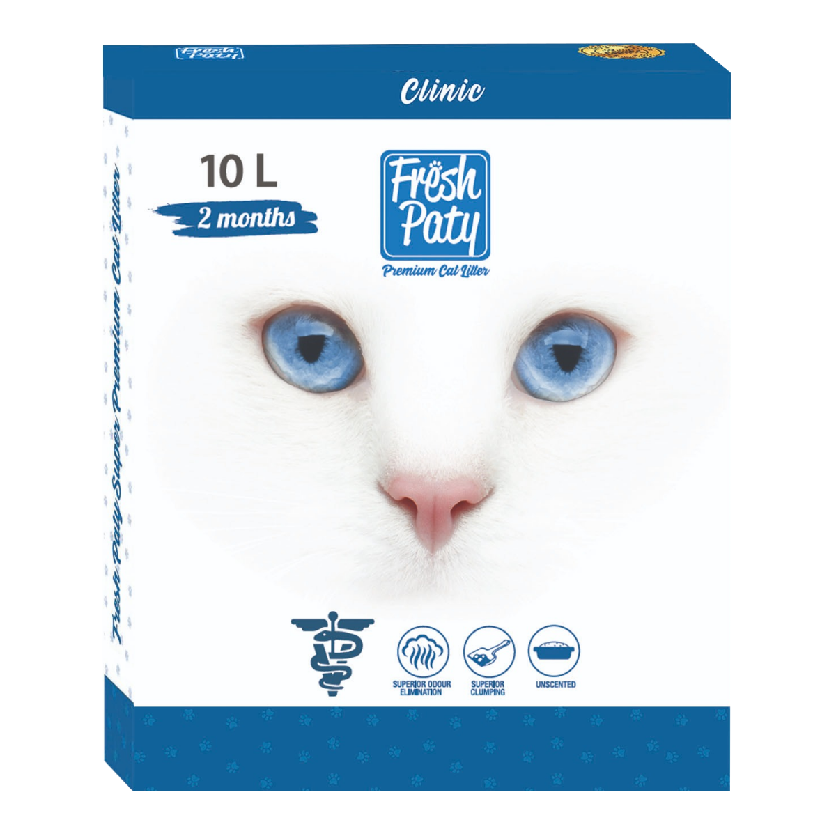 FRESH PATY Clinic Kokusuz Kedi Kumu 10 L