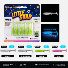 UltiBaits Little Shad 4 Cm 0.8 Gr Silikon Yem