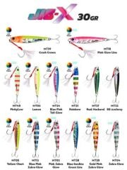 Fujin Jig-X 7.7 Cm 30 Gr Jig Yem