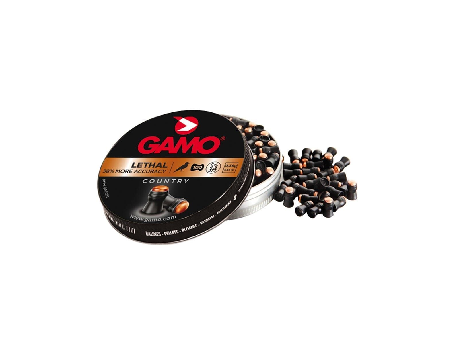 GAMO Lethal 4.5 mm Havalı Tüfek Saçması 5.55 Grain 100'lü
