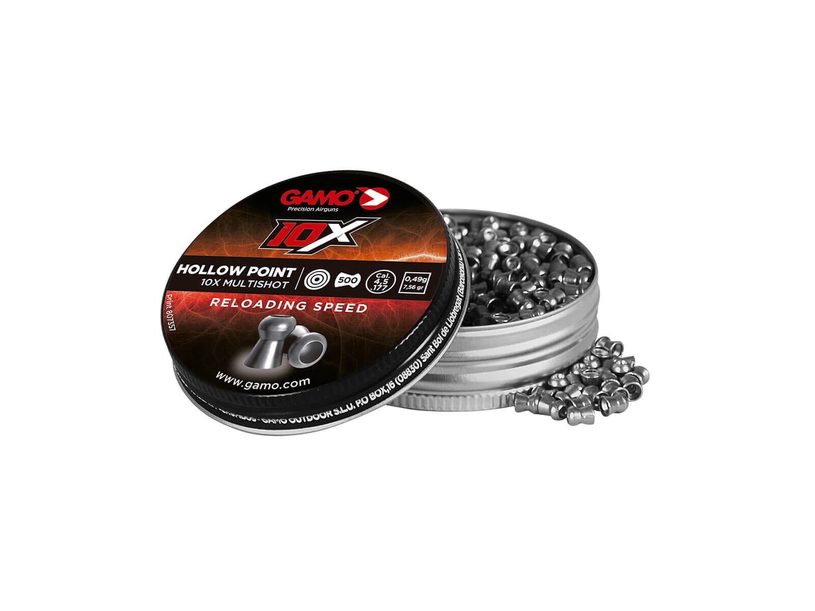 GAMO Hollow Point 10X 5.5 mm Havalı Tüfek Saçması 15.43 Grain 250'li