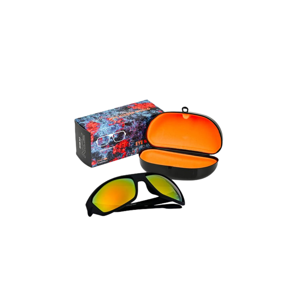 FUJIN Pro Angler Polarize Güneş Gözlüğü C136 Orange Mat Black