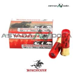 WINCHESTER 12 CAL 33 GR BUCKSHOT 00 9 PELLETS ŞEVROTİN AV FİŞEĞİ