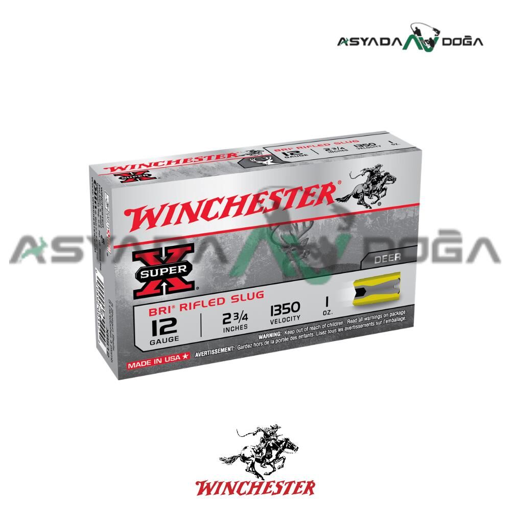 WINCHESTER USA 12 CAL 28 GR XRS12 SUPER X BRI SABOT SLUG TEK KURŞUN AV FİŞEĞİ