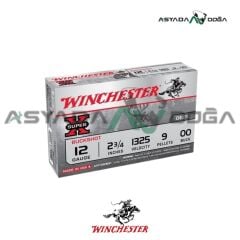 WINCHESTER USA 12 CAL XB1200 SUPER X BUCKSHOT 00 9 PELLETS ŞEVROTİN AV FİŞEĞİ