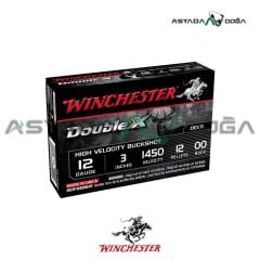 WINCHESTER USA 12 CAL SB12300 DOUBLE X BUCKSHOT 00 12 PELLETS ŞEVROTİN AV FİŞEĞİ