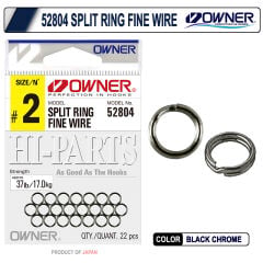 Owner Regular Fine Wire 52804 Halka