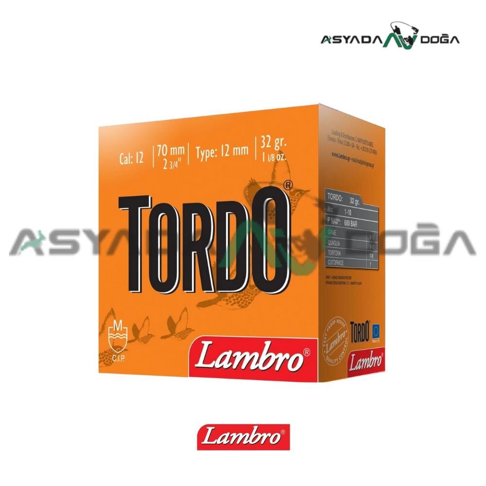 LAMBRO 12 CAL 32 GR TORDO AV FİŞEĞİ