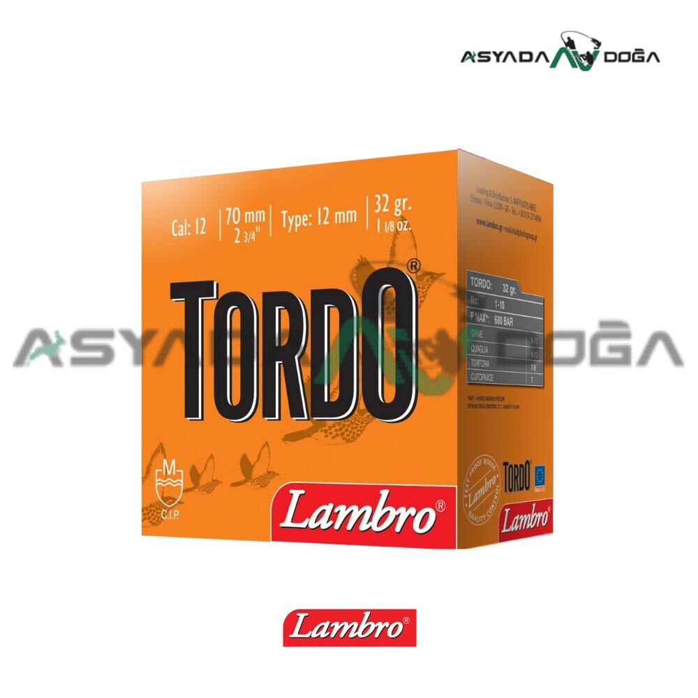 LAMBRO 12 CAL 32 GR TORDO AV FİŞEĞİ