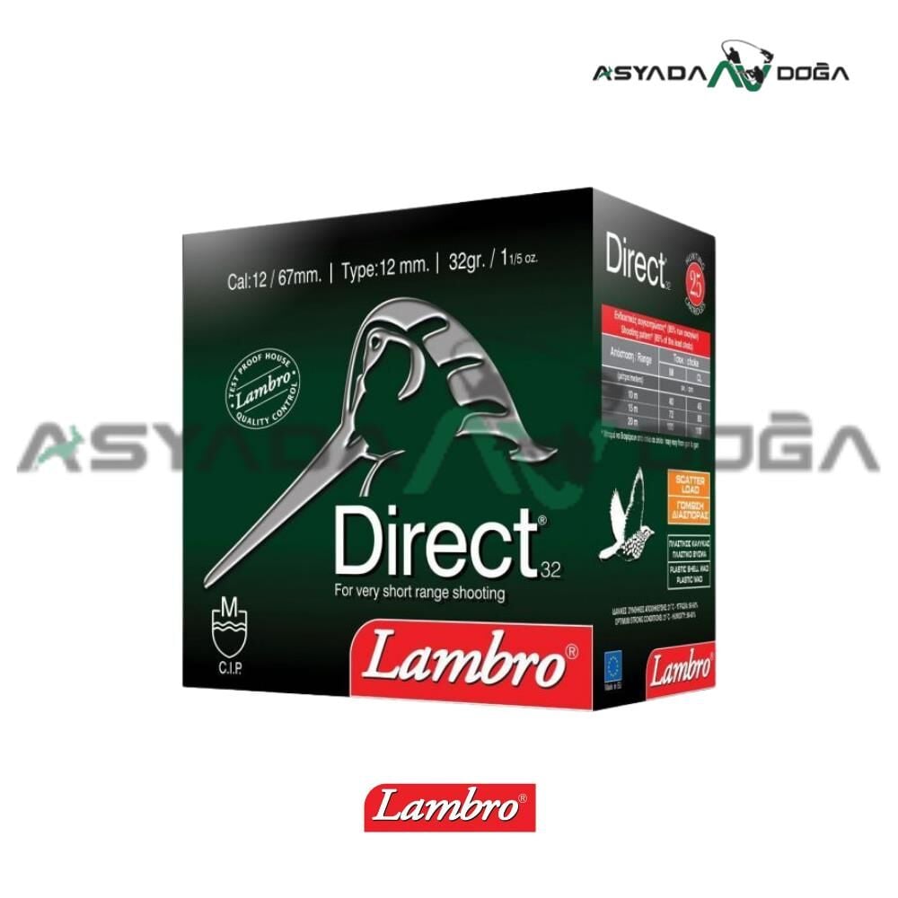 LAMBRO 12 CAL 32 GR DIRECT DISPERSANTE TAPA AV FİŞEĞİ