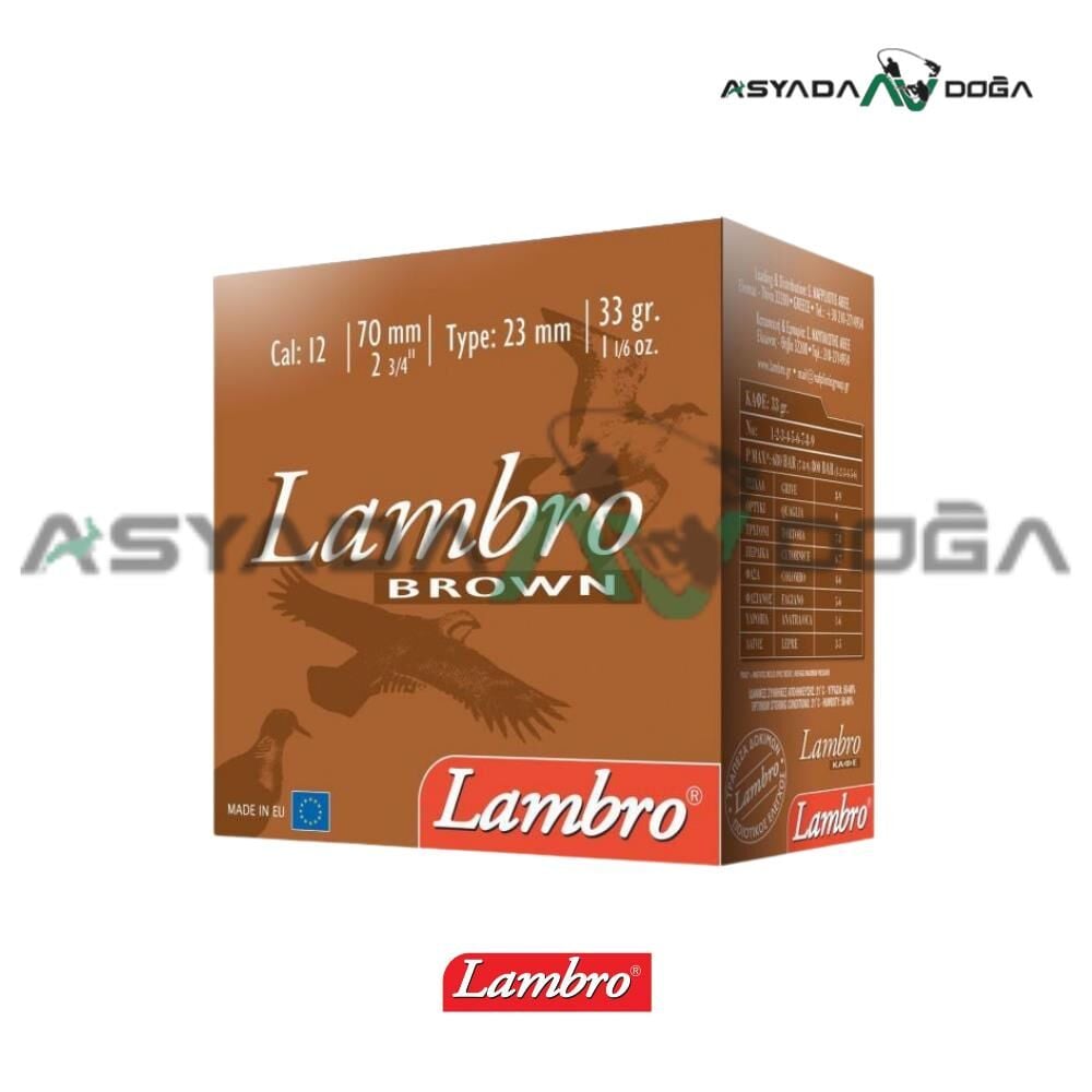 LAMBRO 12 CAL 33 GR BROWN AV FİŞEĞİ