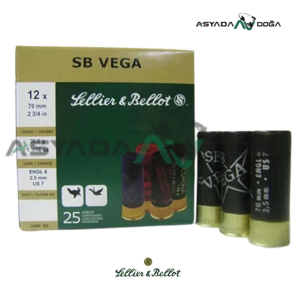 SELLIER&BELLOT 12 CAL 30 GR SB VEGA AV FİŞEĞİ