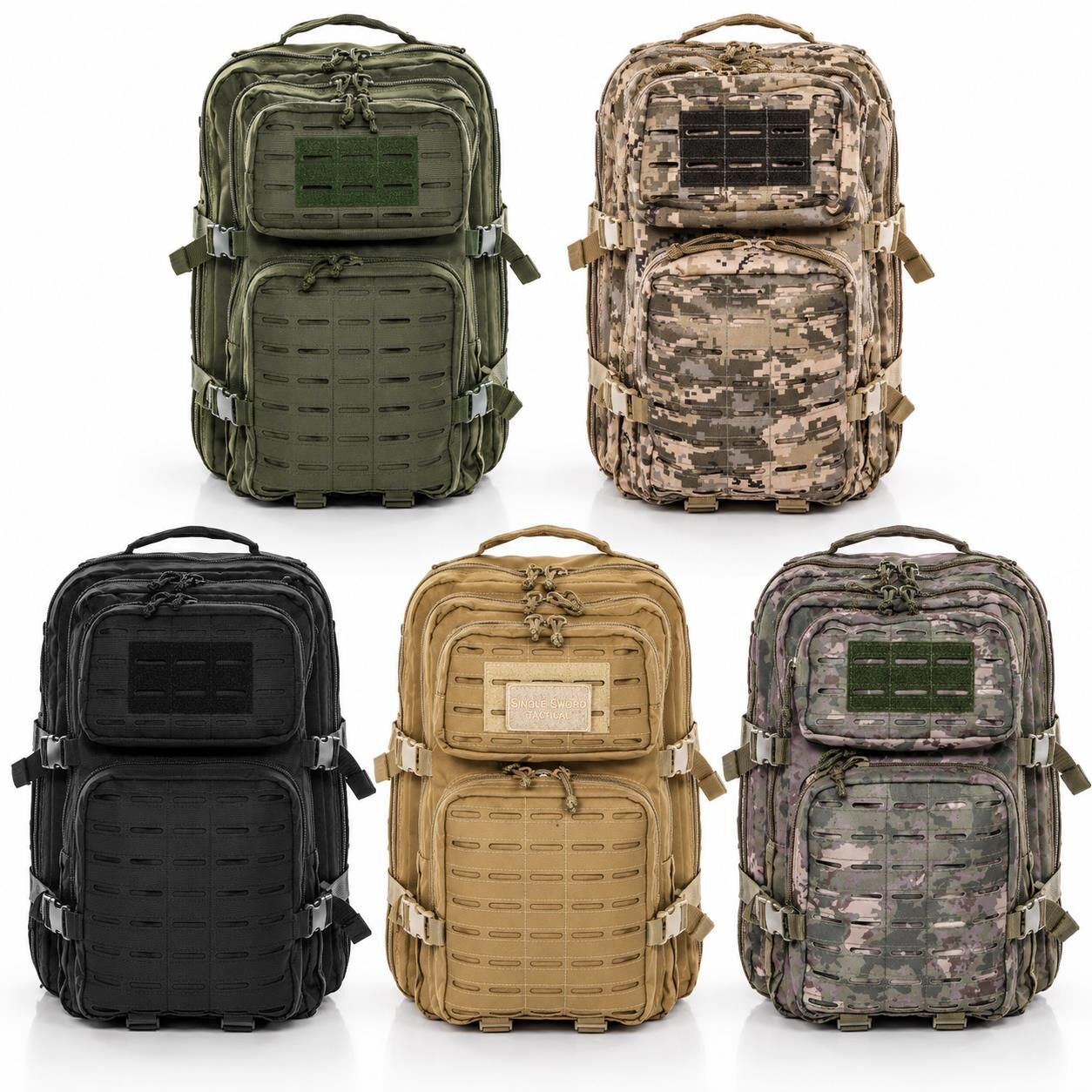 Single Sword 36L Su Geçirmez Outdoor Taktik Sırt Çantası