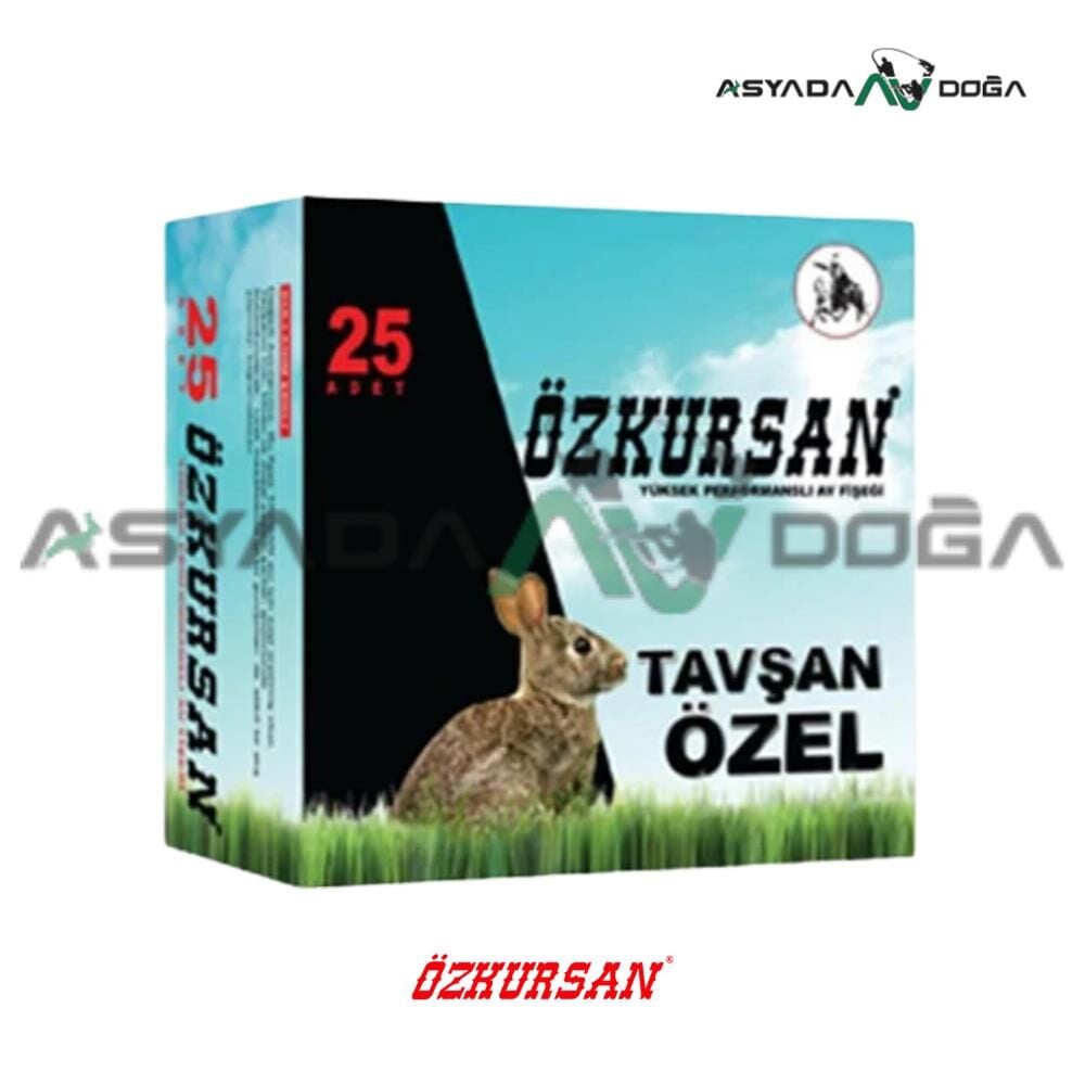 ÖZKURSAN 12 CAL 33 GR TAVŞAN ÖZEL AV FİŞEĞİ 3 NO