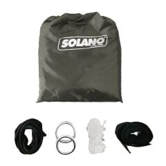 SOLANO Çıbınıklı Bez Hamak Haki