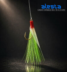 Alesta Green Sparkle Rig 7'Li Çapari