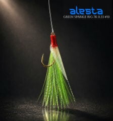 Alesta Green Sparkle Rig 7'Li Çapari