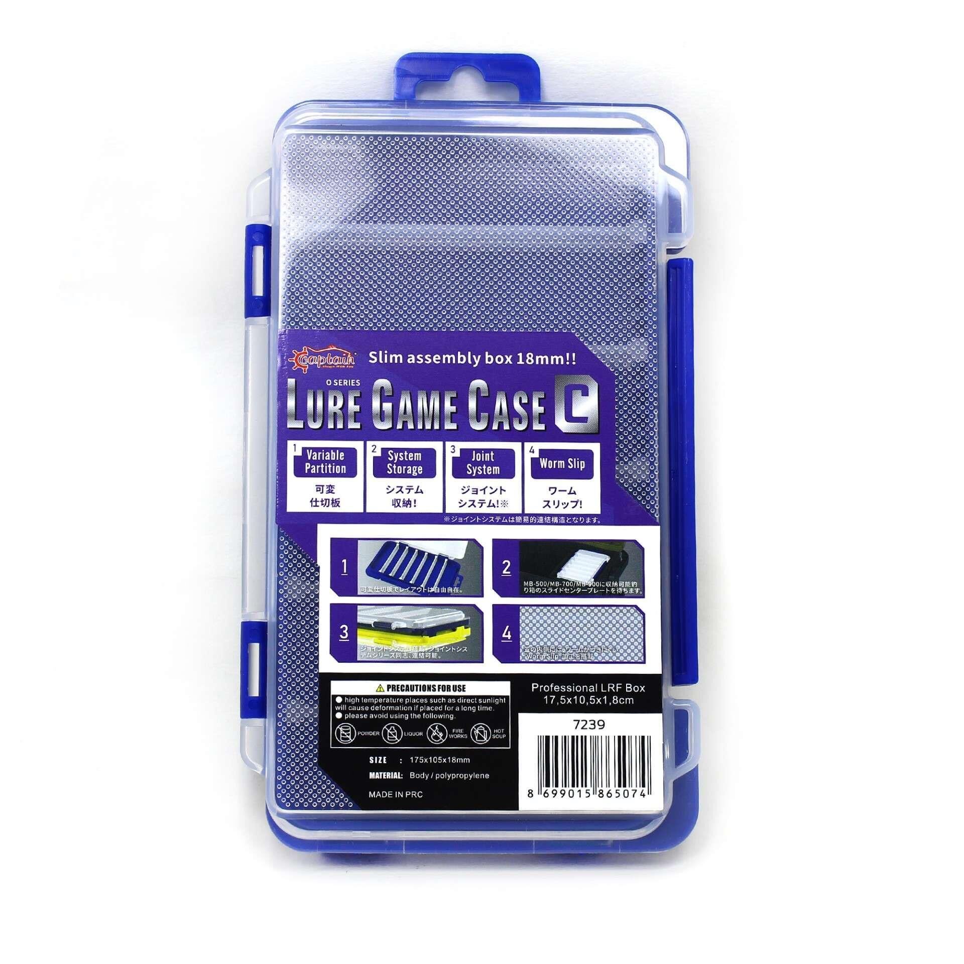 Captain 7239 Lure Game Case 17*10*2 Cm Lrf Kutusu