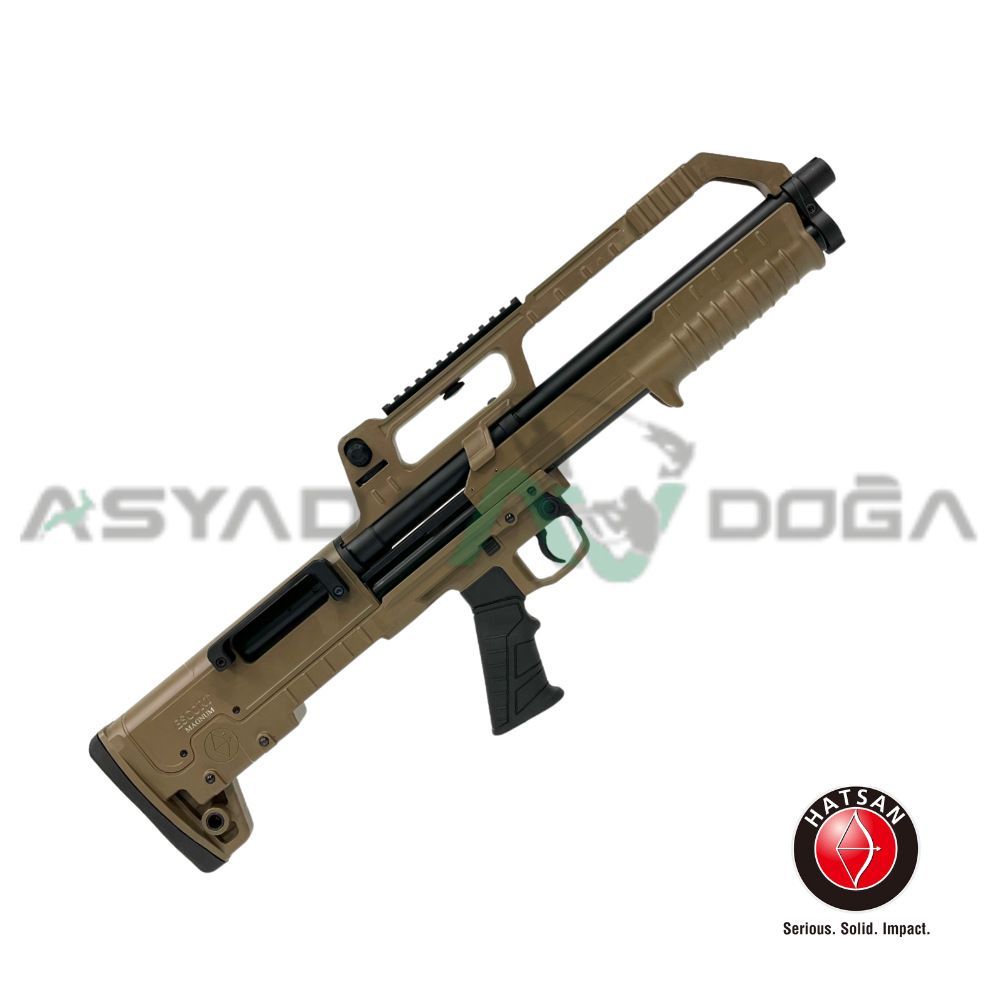 HATSAN Escort Magnum Bull Tac Toprak Kamuflaj Pompalı Tüfek