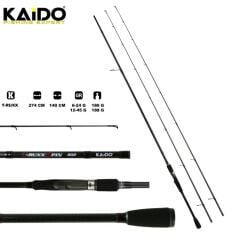 Kaido T-Ruxx  2.74 Mt 6-24 Gr/12-45 Gr Spin Olta Kamışı