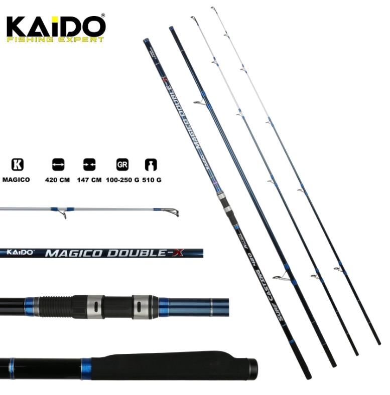 Kaido Magico Dobule-X 4.20 Mt 100-250 Gr Surf Olta Kamışı