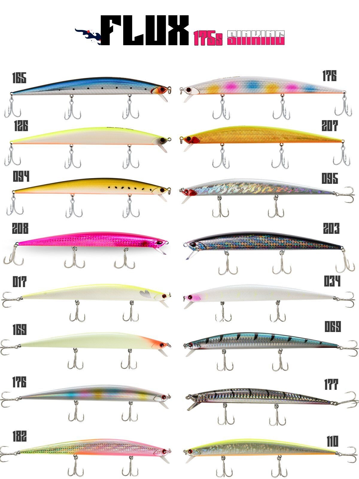 Fujin Flux Sinking 17.5 Cm 29 Gr Maket Balık