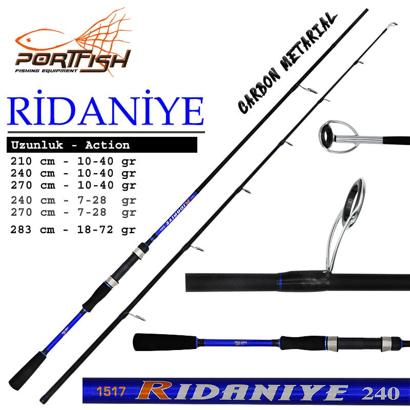 Portfish Ridaniye 2.70 Mt 10-40 Gr Olta Kamışı