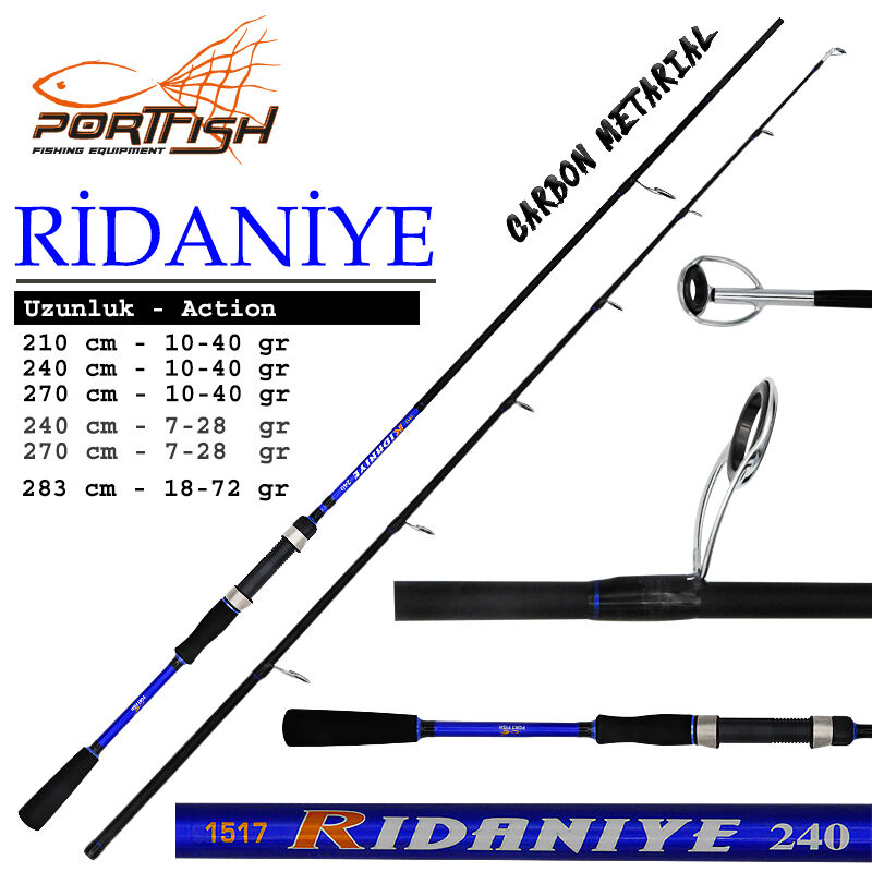 Portfish Ridaniye 2.70 Mt 7-28 Gr Olta Kamışı