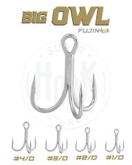 FUJIN UCLU IGNE BIG OWL SUPER ANTI-RUST NO 1/0 6P