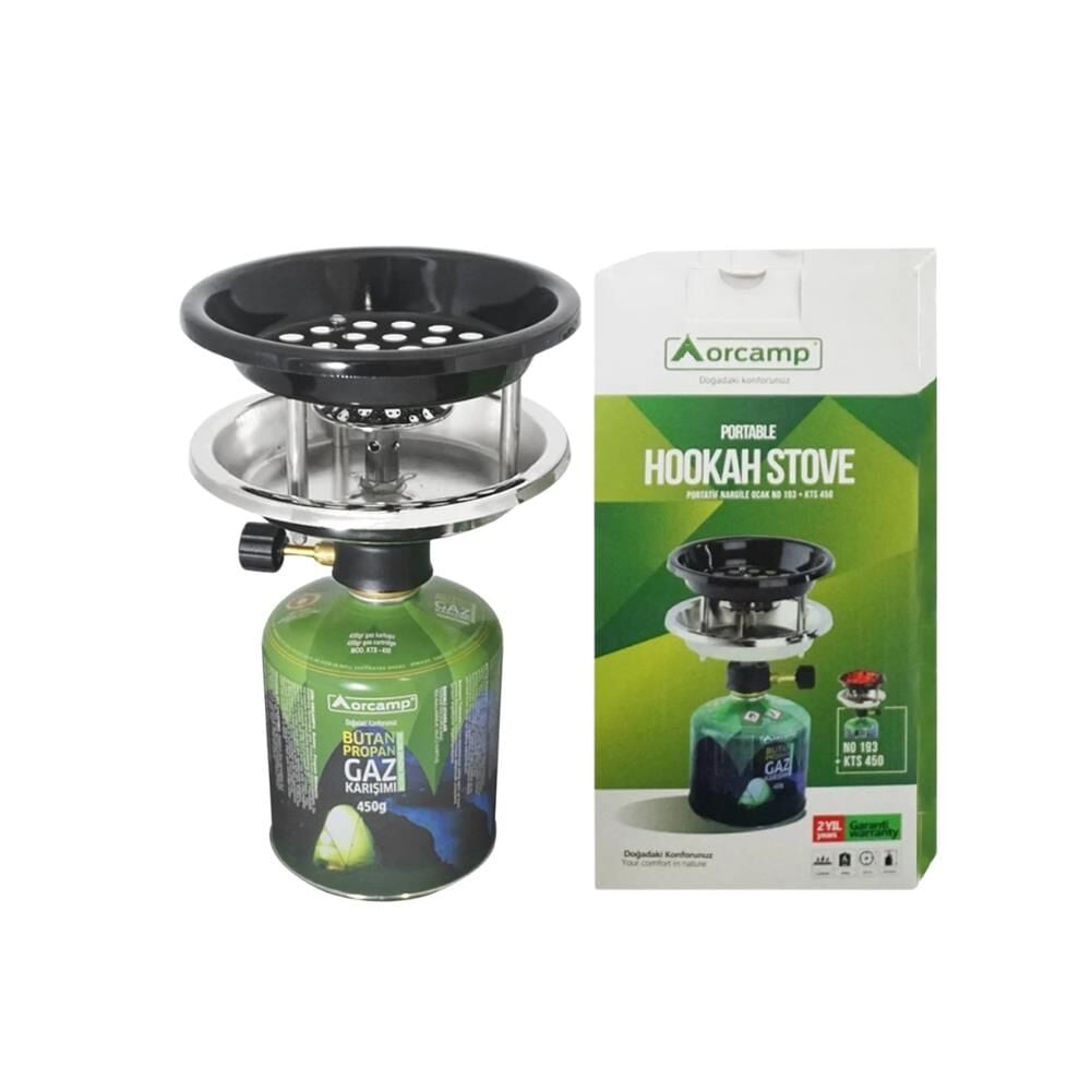 ORCAMP Nargile Ocak Tüplü Set
