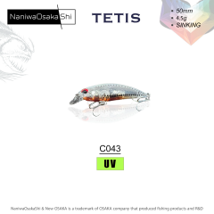 NaniwaOsakaShi Tetis 5 Cm 4.5 Gr Maket Balık