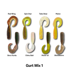 Hanfish Gurt 7 Cm Silikon Yem TEKE UV GLOW