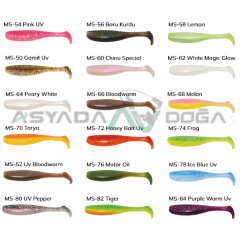 Hanfish Shad Bait 75 Silikon Yem