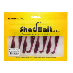 Hanfish Shad Bait 75 Silikon Yem