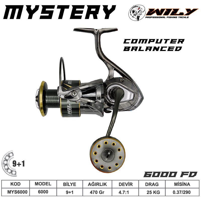 WILY MAKINE MYSTERY 5000 9+1BB
