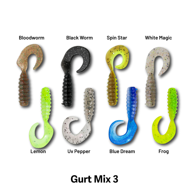 Hanfish Gurt 7 Cm Silikon Yem MIX 3